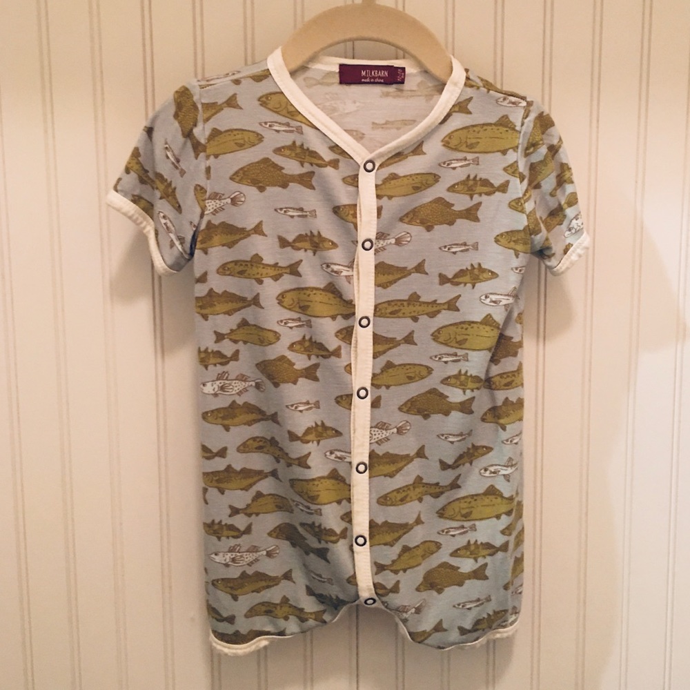 Milkbarn Bamboo 12-18 Month Romper (New)